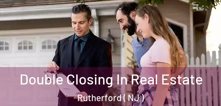  Double Closing In Real Estate Rutherford ( NJ )