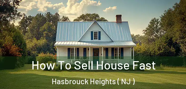  How To Sell House Fast Hasbrouck Heights ( NJ )