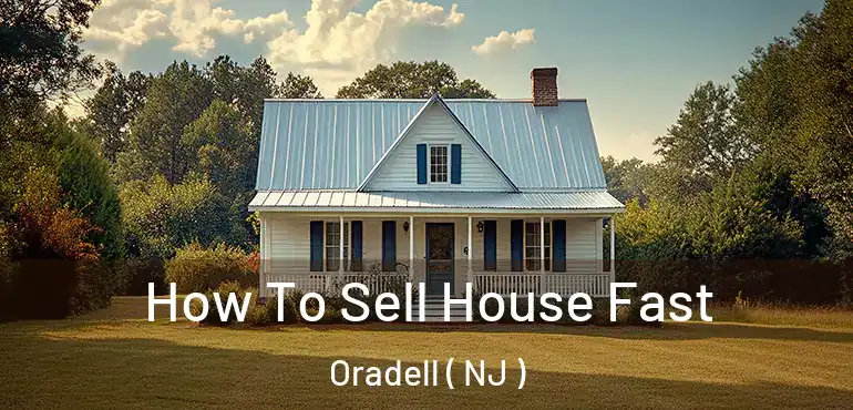  How To Sell House Fast Oradell ( NJ )