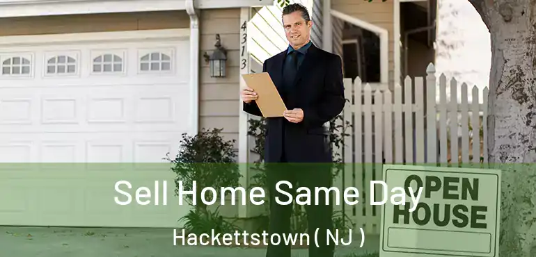  Sell Home Same Day Hackettstown ( NJ )