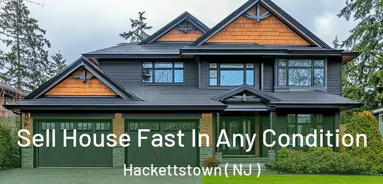  Sell House Fast In Any Condition Hackettstown ( NJ )