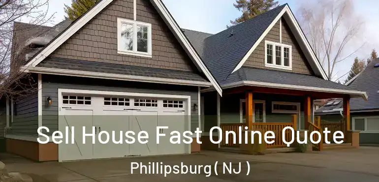  Sell House Fast Online Quote Phillipsburg ( NJ )