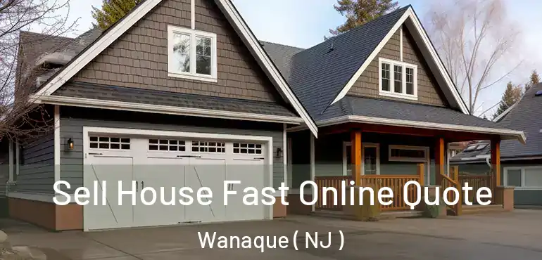 Sell House Fast Online Quote Wanaque ( NJ )