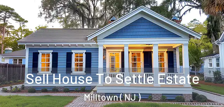  Sell House To Settle Estate Milltown ( NJ )