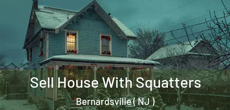  Sell House With Squatters Bernardsville ( NJ )