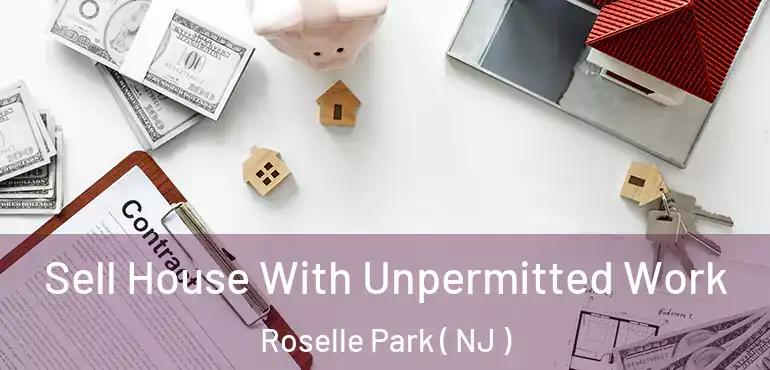  Sell House With Unpermitted Work Roselle Park ( NJ )