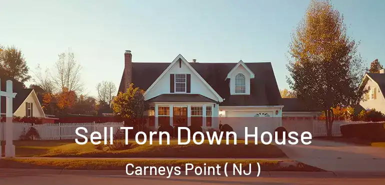  Sell Torn Down House Carneys Point ( NJ )