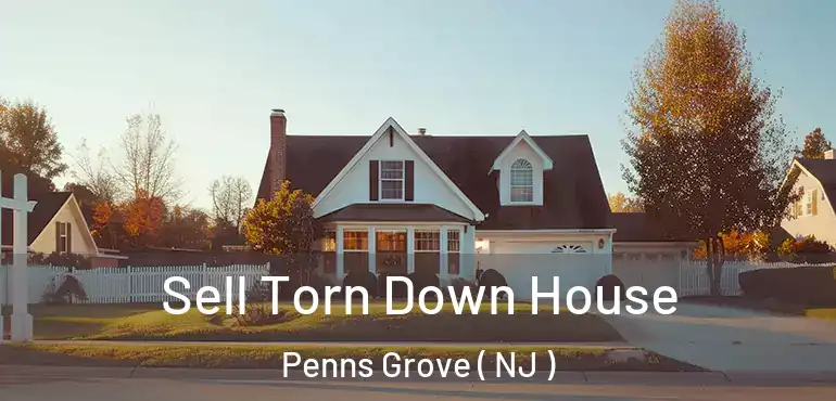  Sell Torn Down House Penns Grove ( NJ )