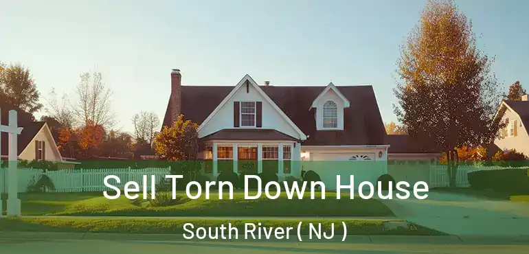  Sell Torn Down House South River ( NJ )