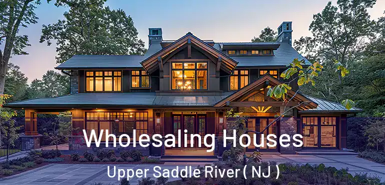  Wholesaling Houses Upper Saddle River ( NJ )